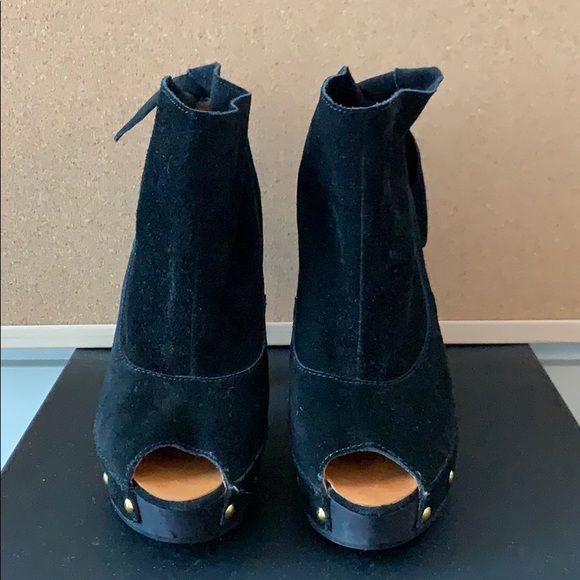 Charlotte Ronson Suede Booties - Picture 6 of 10